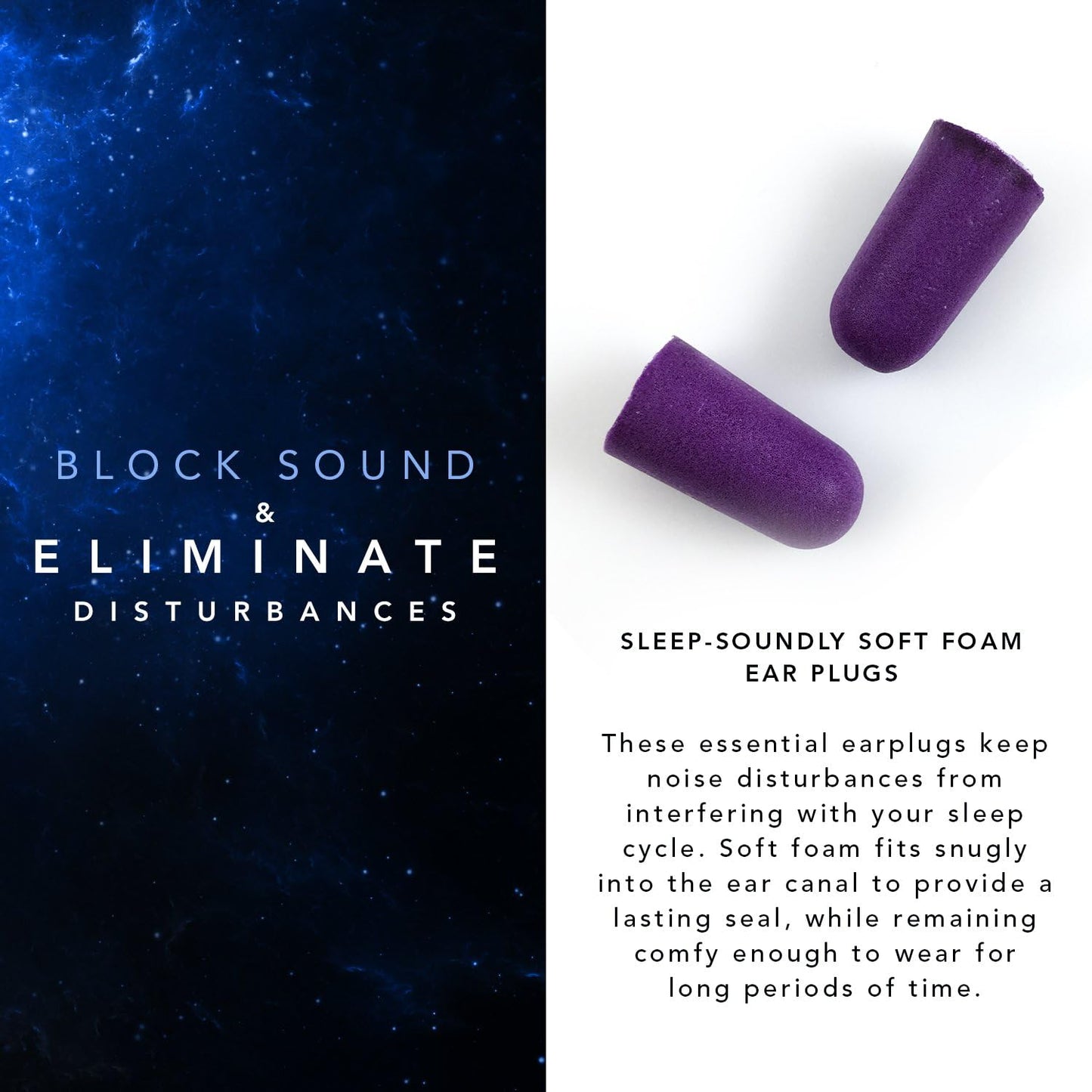 Silk Eye Mask Bundle with Pillow Spray - 100% Pure Mulberry Silk Sleeping Mask and Calming Pillow Mist (2 Items) Plus Foam Ear Plugs and Anti Snoring Nose Clip