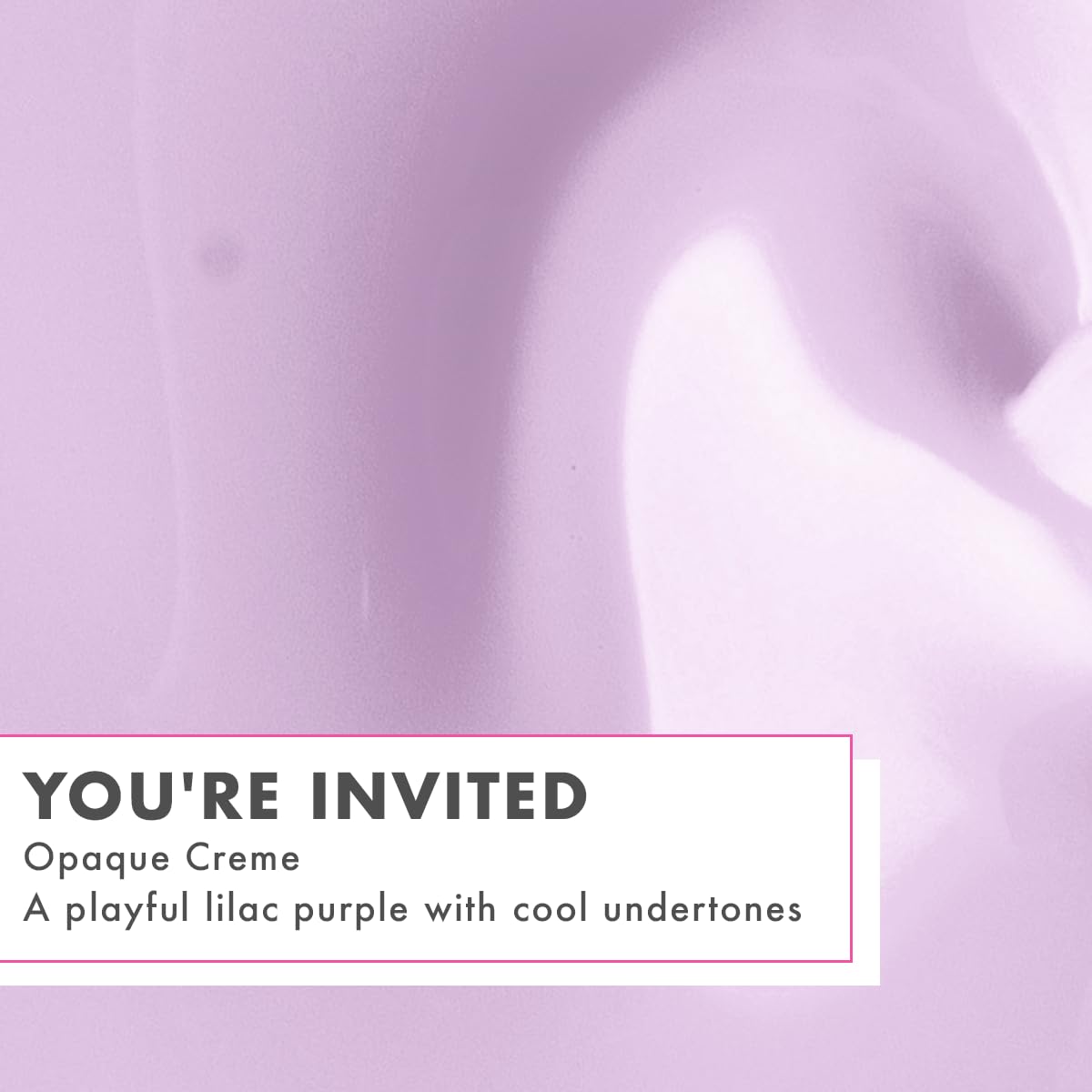 Olive & June Gel Polish | UV LED Nail Lamp Needed | Long Lasting Formula | Up to 21 Days of Wear | Damage-Free Removal | Salon-Quality Manicure, Pedicure at Home | You're Invited | Lilac