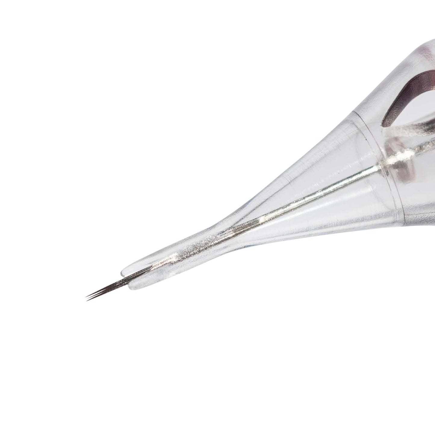 Tina Davies PIXL Cartridge, 3-Round Shader Long Taper Cartridge for Eyebrows, Lips, Eyelids, and Areolas .25mm 3RS LT, Pack of 10