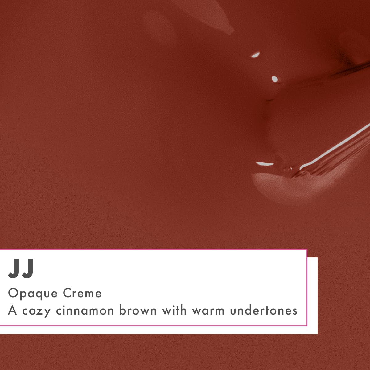 Olive & June Gel Polish | UV LED Nail Lamp Needed | Long Lasting Formula | Up to 21 Days of Wear | Damage-Free Removal | Salon-Quality Manicure, Pedicure at Home | JJ Cinnamon Brown