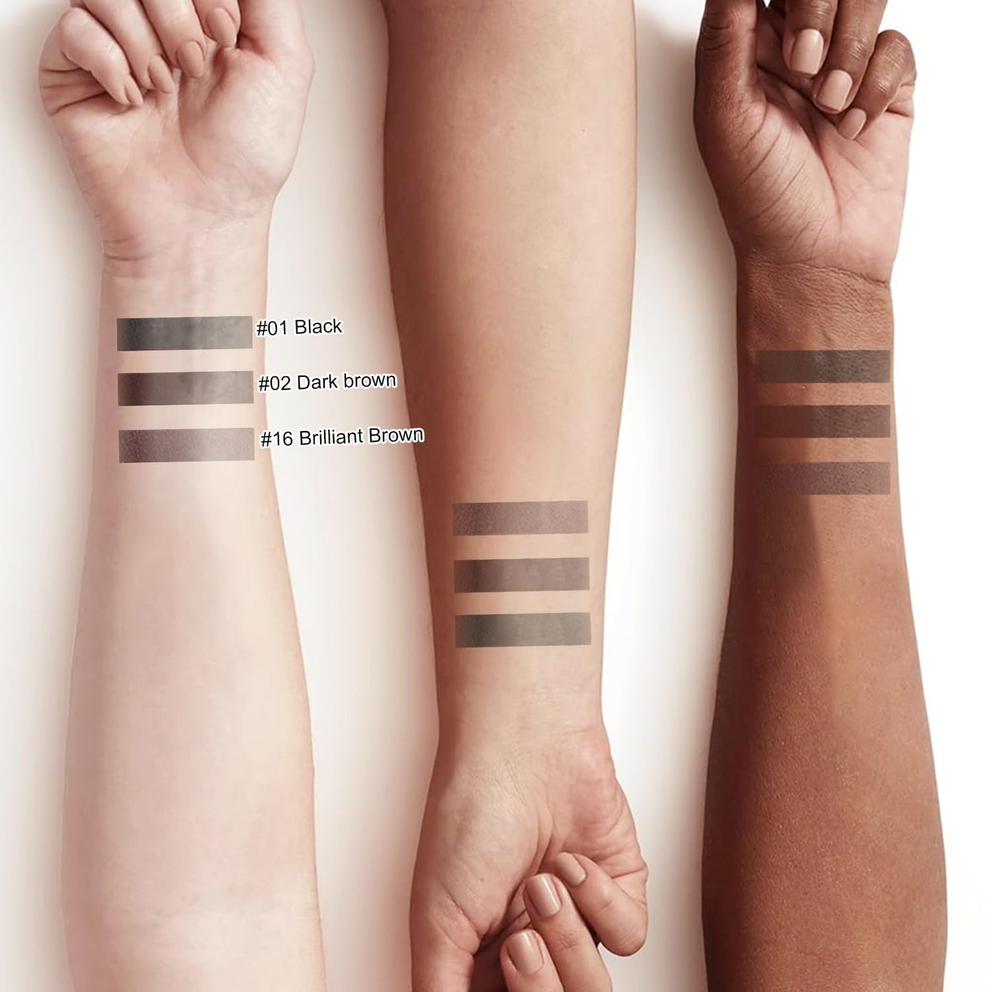 3 Colorful Eyeliner Pen Set, Eye Shadow Pencil, Pearl Eyeliner Kit Metallic Glitter Colored Eye liner for Women Eye&Lip Liner Professional Waterproof Eye Makeup(3PCS E)