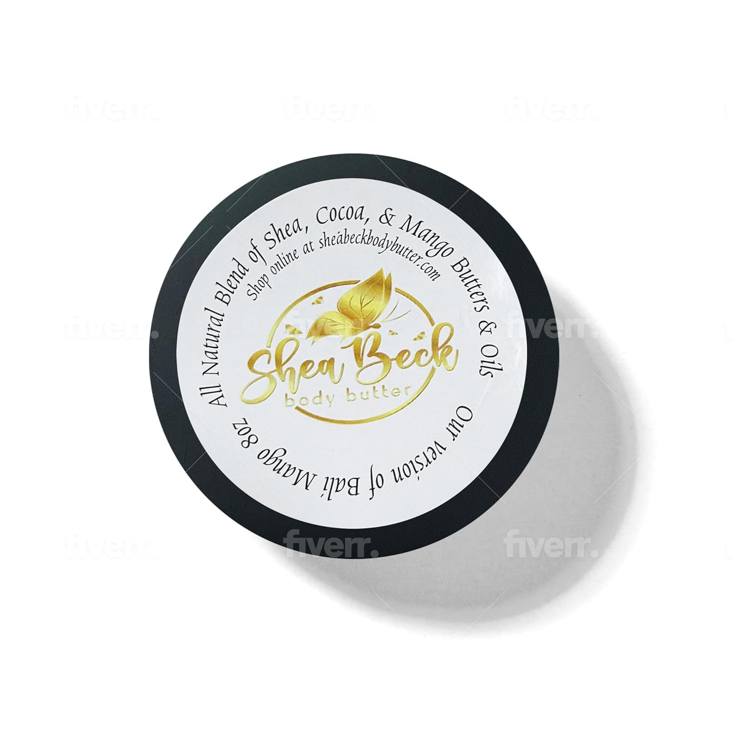 Body Butter Blend: Natural Shea, Cocoa, & Mango w/Jojoba Oil for Radiant Skin and Beard | Moisturizing (Bali Mango)