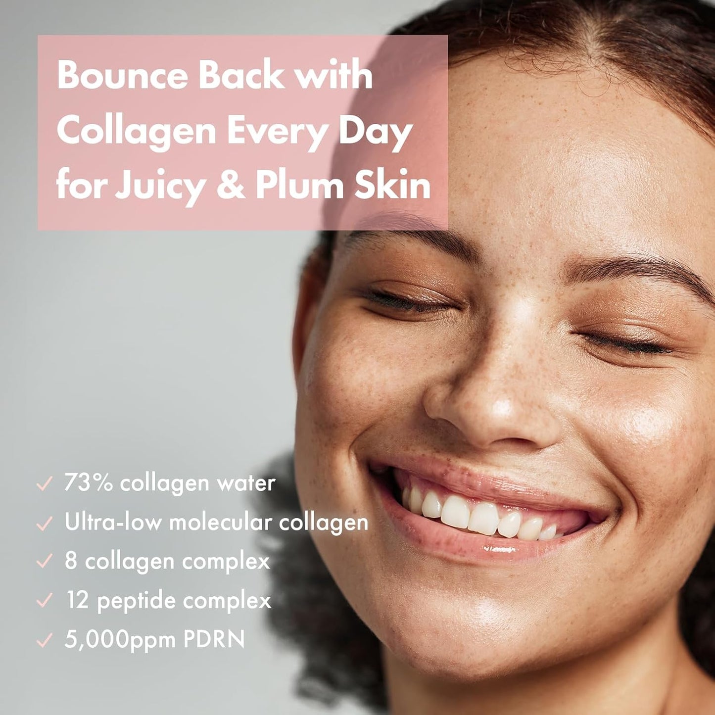 Real Collagen Face Cream, Face & Neck Collagen Face Moisturizer, Tightening, Firming, Lifting & Glow Boosting Cream with Collagen & Hyaluronic Acid, Korean Skincare, 50ml / 1.69 fl. oz.