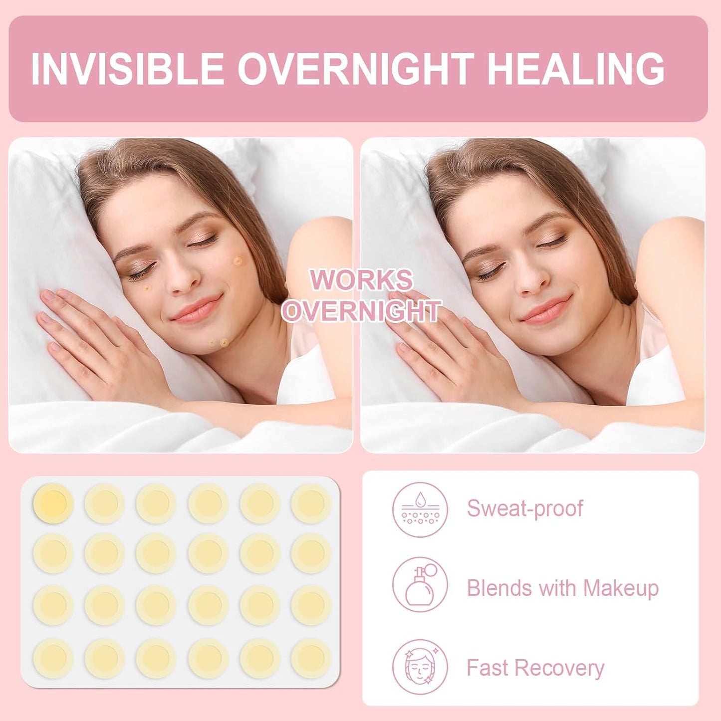 Pimple Patches Set with Microdart Pimples Patche and Hydrocolloid Patch – 3-Step Acne Kit for Fast Blemish Removal, Blackhead Extractor Tools, Zit Patches for Face