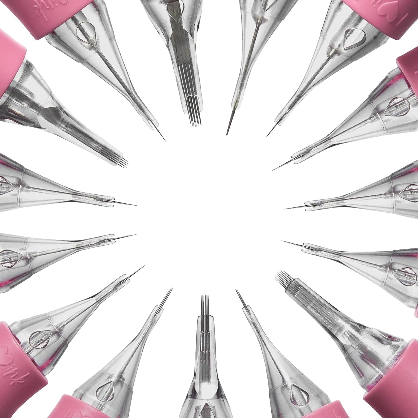 Tina Davies PIXL Cartridges Sampler 15-Pack for Eyebrows, Lips, Eyelids, and Areolas, Pack of 15