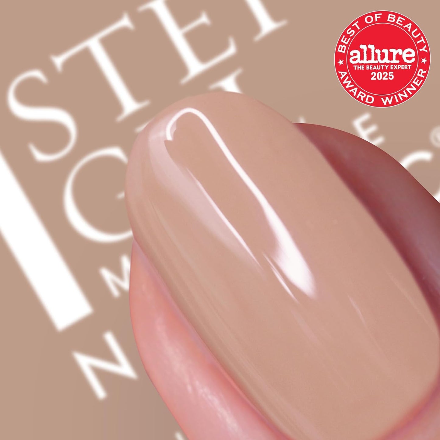 Nails Inc It's Topless Gel-Like Nail Polish, 4-in-1 Base Coat, Treatment, Color & Top Coat, Long Lasting, Strong, Chip Free Nails, Glossy Salon Quality Manicure, Air Dry, Madison, 0.47 Fl Oz