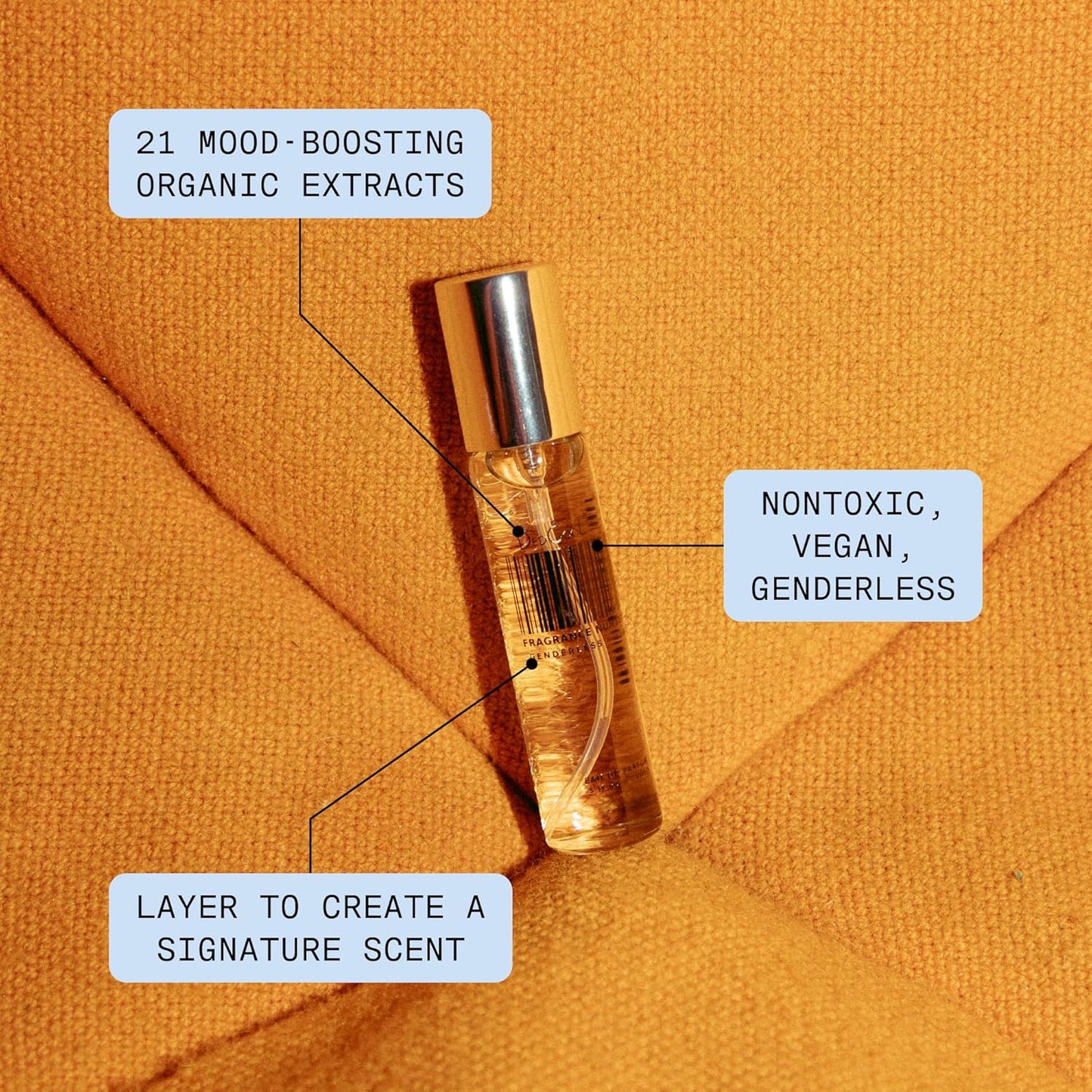 DedCool Eau de Parfum (01 Taunt- 0.5 fl oz) With Notes of Bergamot, Vanilla, Amber, Perfume for Men and Women, Luxury Fragrance, Long Lasting, with Essential Oils, Non-Toxic, Vegan, Fragrance For All