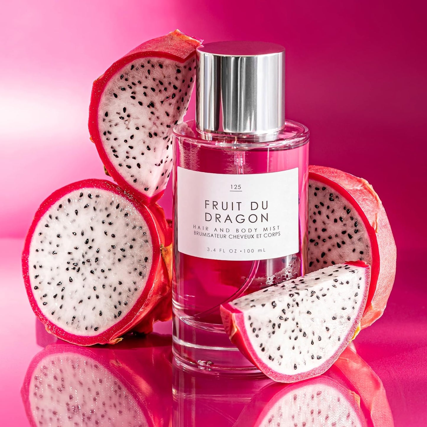Le Monde Gourmand Fruit du Dragon Hair & Body Mist - 3.4oz (100ml) - Fruity, Coconut Fragrance Notes